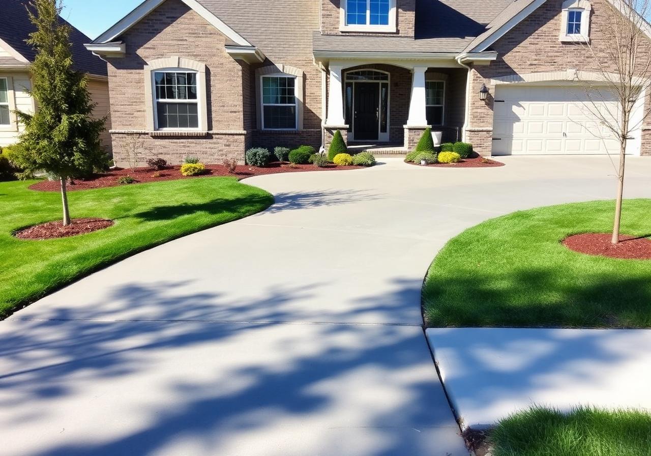 New Driveway Pour